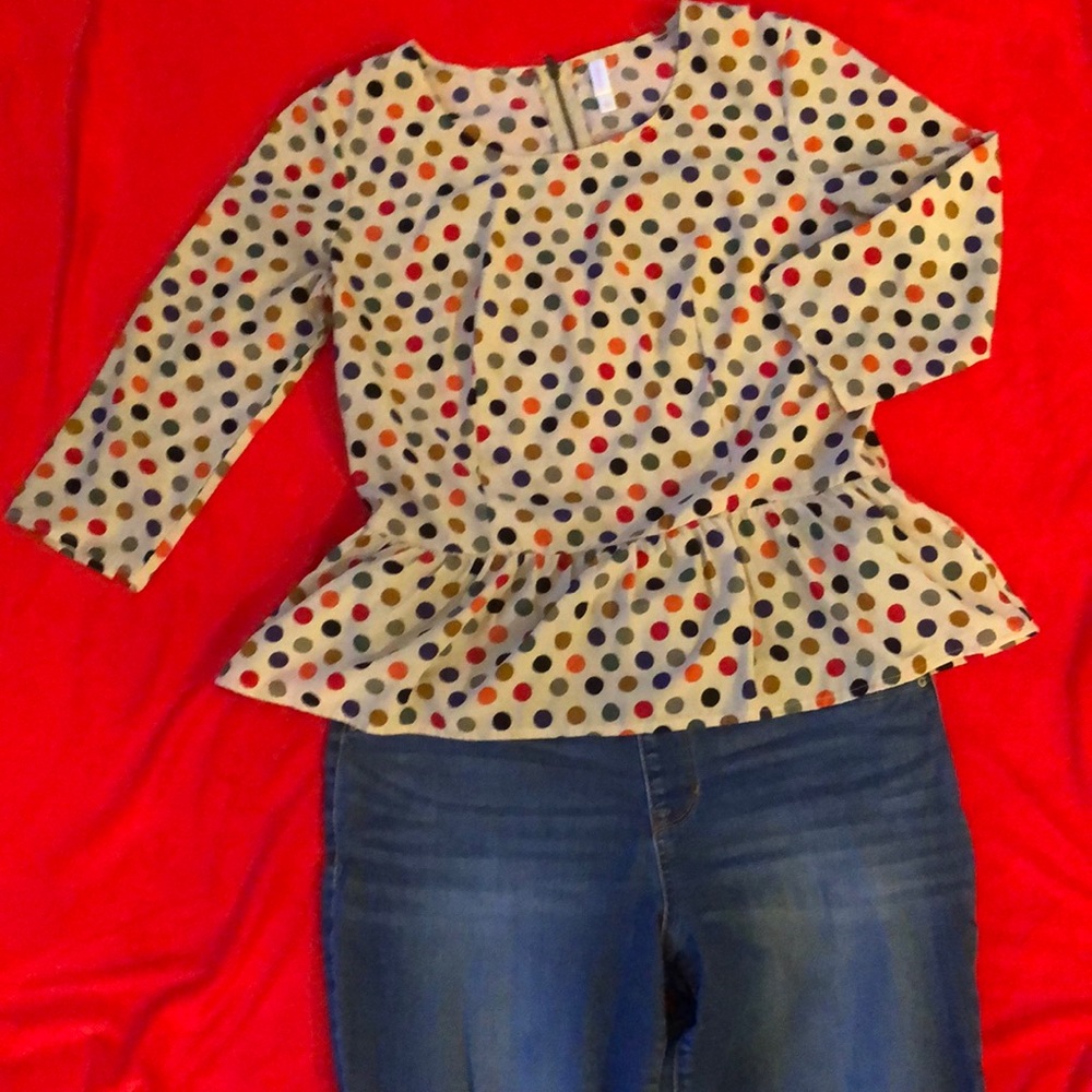 Polkadot top